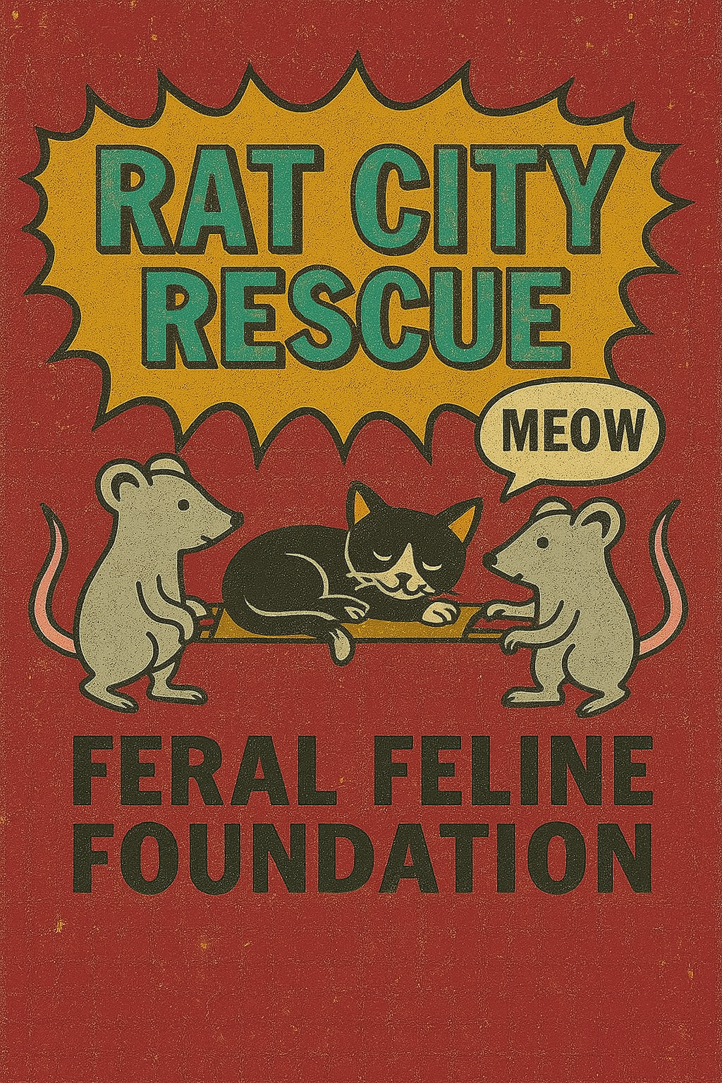 Final Comic RCR image rust - tuxedo cat